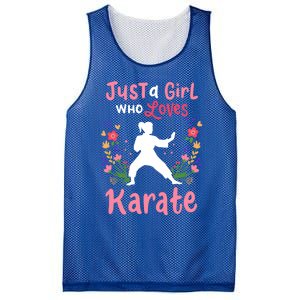 Karate Just A Who Loves Karate Gift Mesh Reversible Basketball Jersey Tank