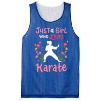 Karate Just A Who Loves Karate Gift Mesh Reversible Basketball Jersey Tank