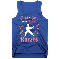 Karate Just A Who Loves Karate Gift Tank Top