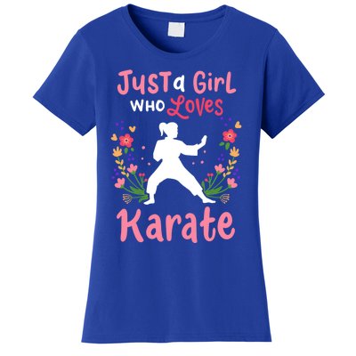 Karate Just A Who Loves Karate Gift Women's T-Shirt