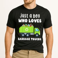Kids Just A Boy Who Loves Garbage Trucks Cooling Performance Crew T-Shirt