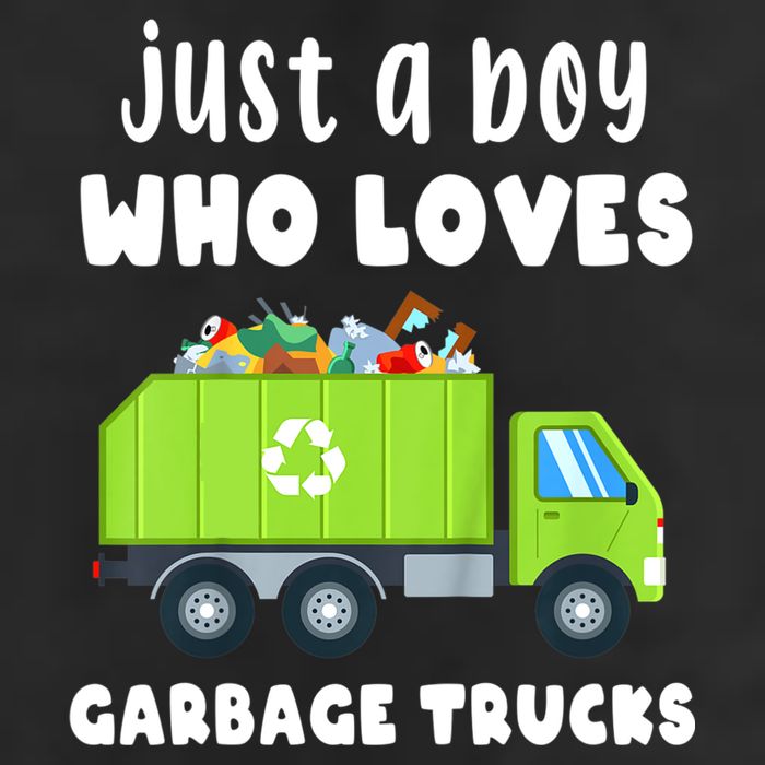 Kids Just A Boy Who Loves Garbage Trucks Adult Drive Performance Visor