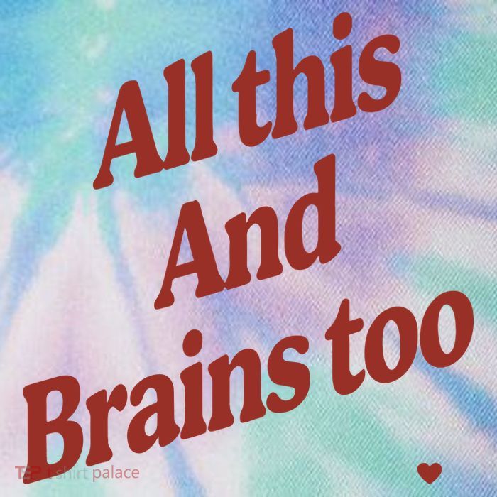 Kristin Jones All This And Brains Too Legacy Tie Dye Trucker Hat