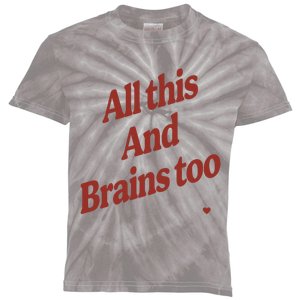 Kristin Jones All This And Brains Too Kids Tie-Dye T-Shirt