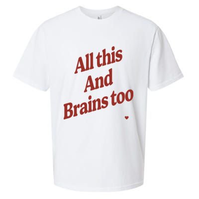Kristin Jones All This And Brains Too Sueded Cloud Jersey T-Shirt