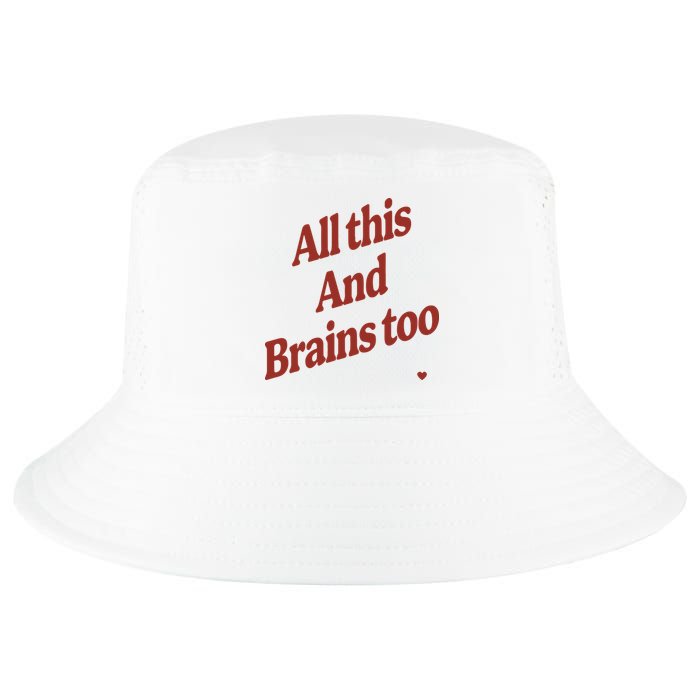Kristin Jones All This And Brains Too Cool Comfort Performance Bucket Hat