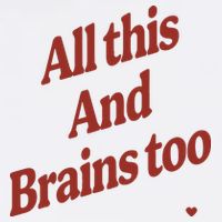 Kristin Jones All This And Brains Too Garment-Dyed Sweatshirt