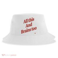 Kristin Jones All This And Brains Too Sustainable Bucket Hat