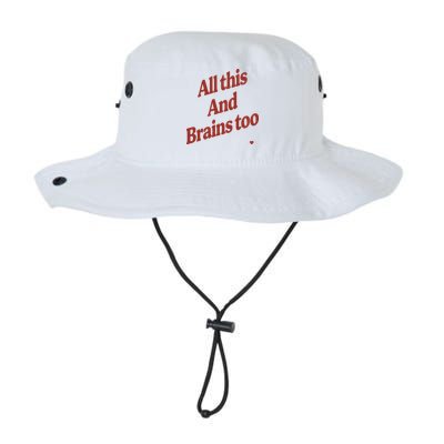 Kristin Jones All This And Brains Too Bucket Hat