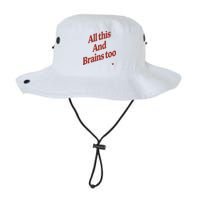 Kristin Jones All This And Brains Too Bucket Hat