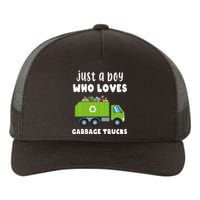 Kids Just A Boy Who Loves Garbage Trucks Yupoong Adult 5-Panel Trucker Hat