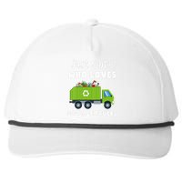 Kids Just A Boy Who Loves Garbage Trucks Snapback Five-Panel Rope Hat