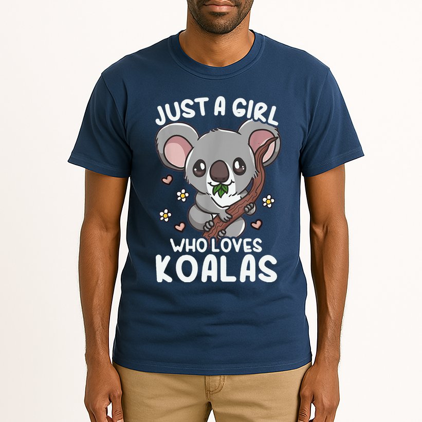 Koala Just A Girl Who Loves Koalas Tall T-Shirt