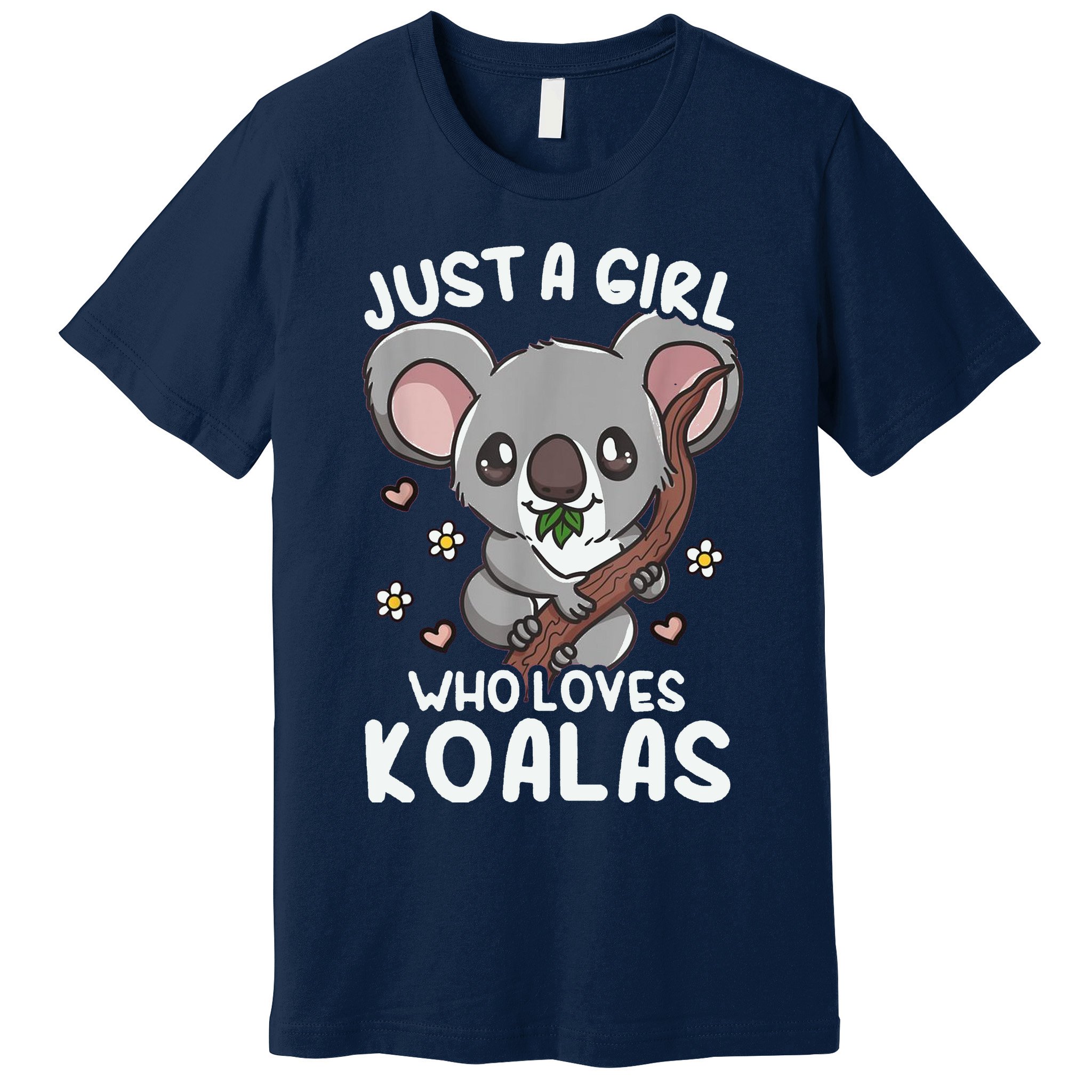 Koala Just A Girl Who Loves Koalas Premium T-Shirt