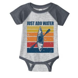 Kayak Just Add Water Funny Kayaking Infant Baby Jersey Bodysuit