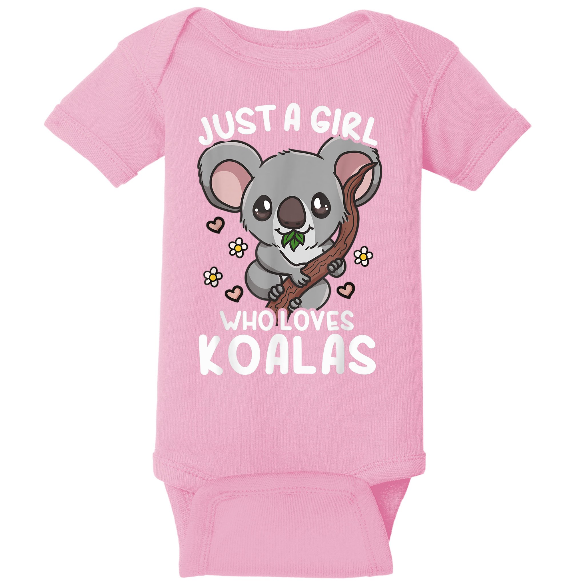 Koala Just A Girl Who Loves Koalas Baby Bodysuit