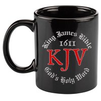 King James Bible 1611 Version GodS Holy Word Kjv Christian 11oz C Handle Ceramic Mug