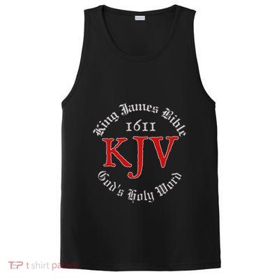 King James Bible 1611 Version GodS Holy Word Kjv Christian PosiCharge Competitor Tank