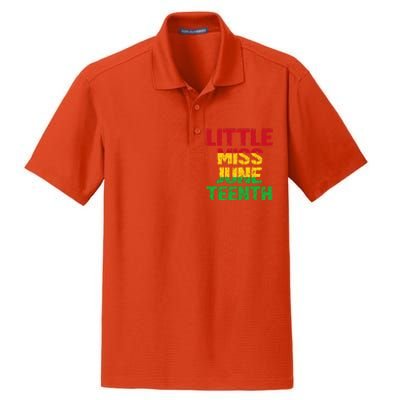 Kids Juneteenth Black Black Meaningful Gift Dry Zone Grid Polo