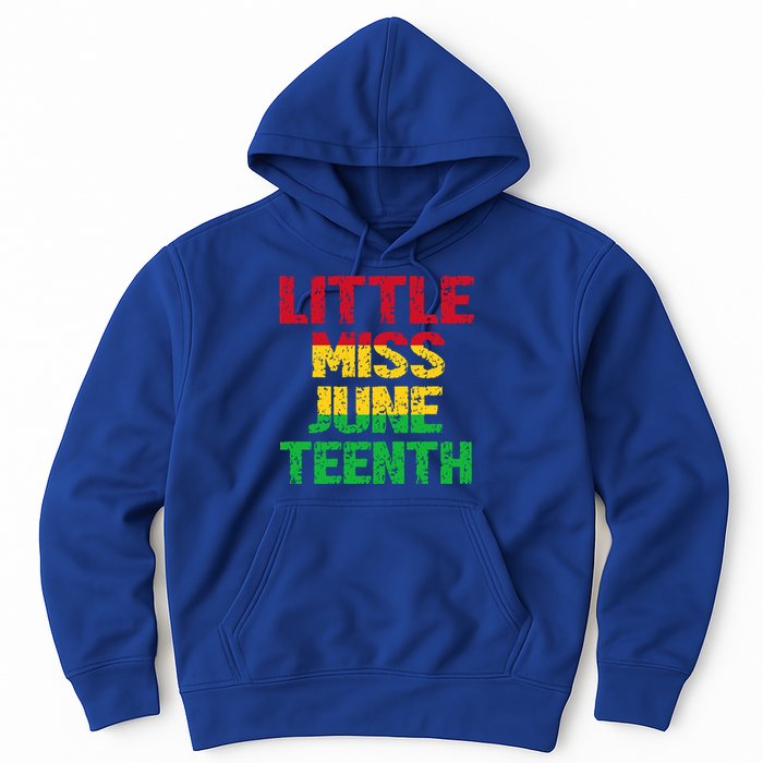 Kids Juneteenth Black Black Meaningful Gift Hoodie