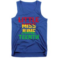 Kids Juneteenth Black Black Meaningful Gift Tank Top