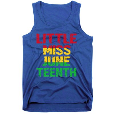 Kids Juneteenth Black Black Meaningful Gift Tank Top