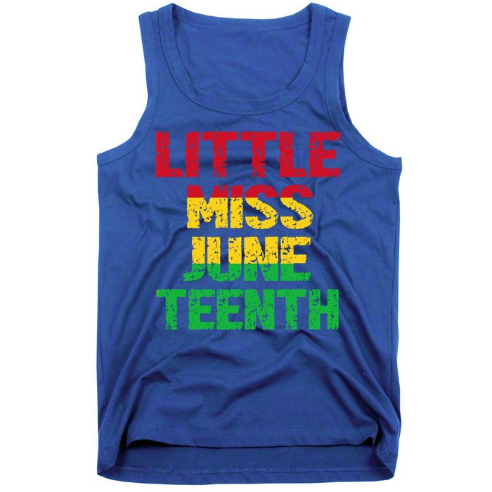 Kids Juneteenth Black Black Meaningful Gift Tank Top