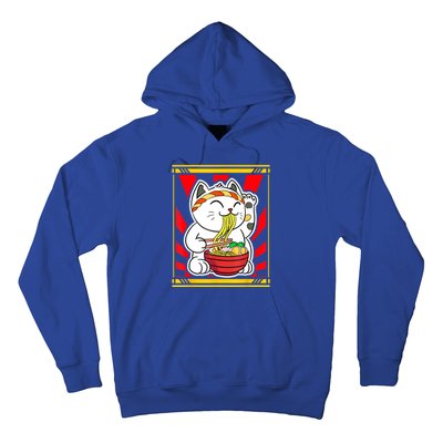 Kawaii Japanese Cat Eating Ramen Noodles Japanese Food Anime Hoodie