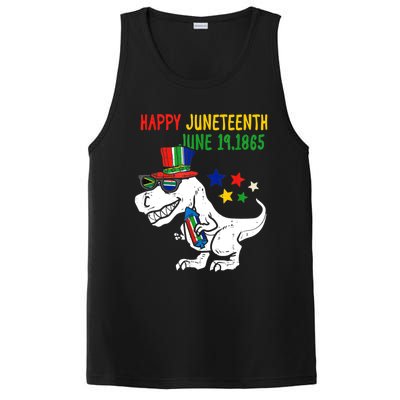 Kids Juneteenth Day Freedom Trex Dino Great Gift PosiCharge Competitor Tank