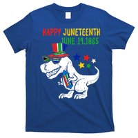 Kids Juneteenth Day Freedom Trex Dino Great Gift T-Shirt