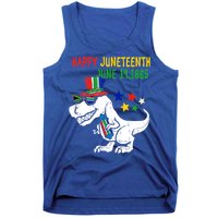 Kids Juneteenth Day Freedom Trex Dino Great Gift Tank Top