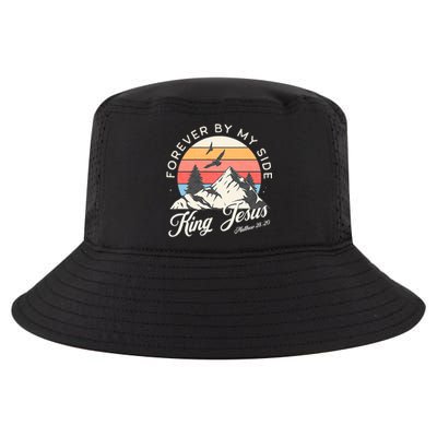 King Jesus Forever By My Side Cool Comfort Performance Bucket Hat