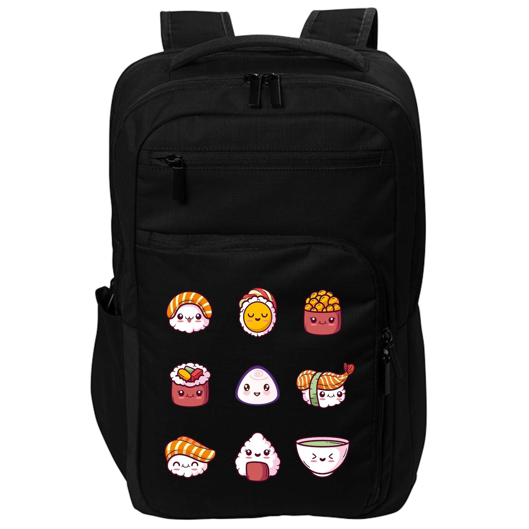 Kawaii Japanese Food Lover Impact Tech Backpack