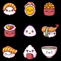 Kawaii Japanese Food Lover Bucket Hat