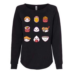 Kawaii Japanese Food Lover Womens California Wash Sweatshirt