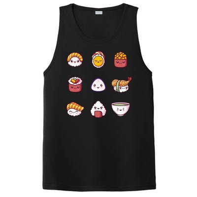 Kawaii Japanese Food Lover PosiCharge Competitor Tank