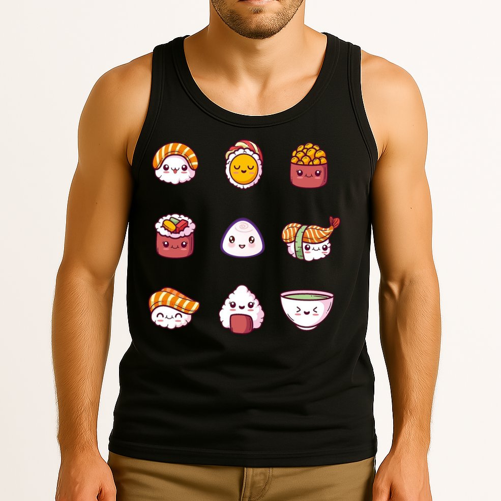 Kawaii Japanese Food Lover Tank Top
