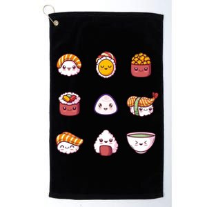 Kawaii Japanese Food Lover Platinum Collection Golf Towel