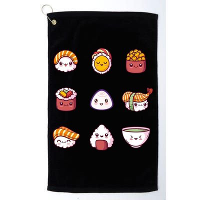 Kawaii Japanese Food Lover Golf Towel