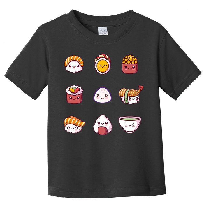 Kawaii Japanese Food Lover Toddler T-Shirt