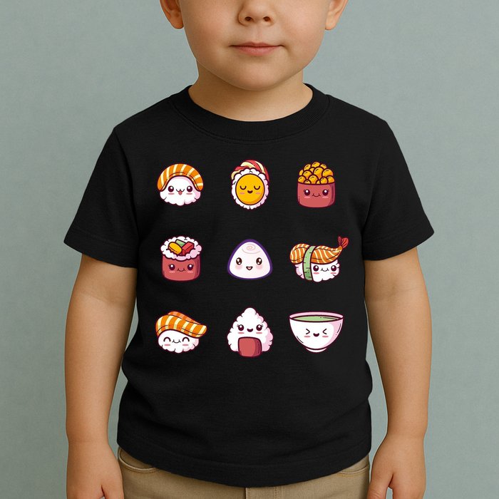 Kawaii Japanese Food Lover Toddler T-Shirt