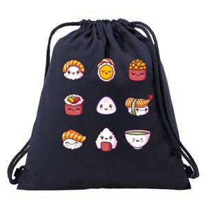 Kawaii Japanese Food Lover Drawstring Bag