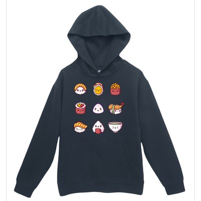 Kawaii Japanese Food Lover Urban Pullover Hoodie