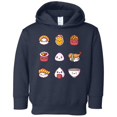 Kawaii Japanese Food Lover Toddler Hoodie