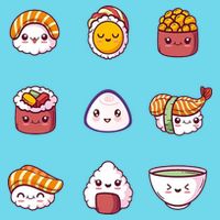 Kawaii Japanese Food Lover T-Shirt