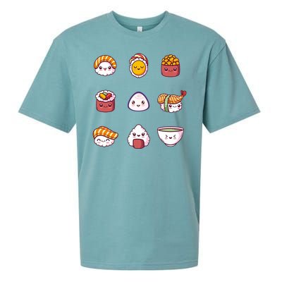 Kawaii Japanese Food Lover Sueded Cloud Jersey T-Shirt