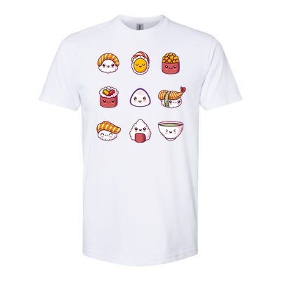 Kawaii Japanese Food Lover Softstyle® CVC T-Shirt