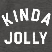 Kinda Jolly Funny Christmas Holiday Vector Backpack