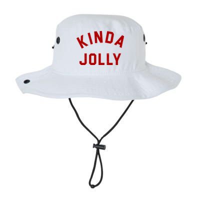 Kinda Jolly Funny Christmas Holiday Bucket Hat