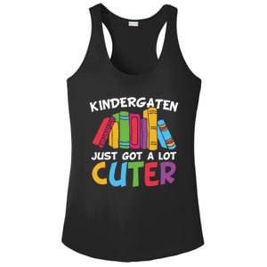 Kindergarten Just Got A Lot Cuter Cute Kindergarten Great Gift Ladies PosiCharge Competitor Racerback Tank